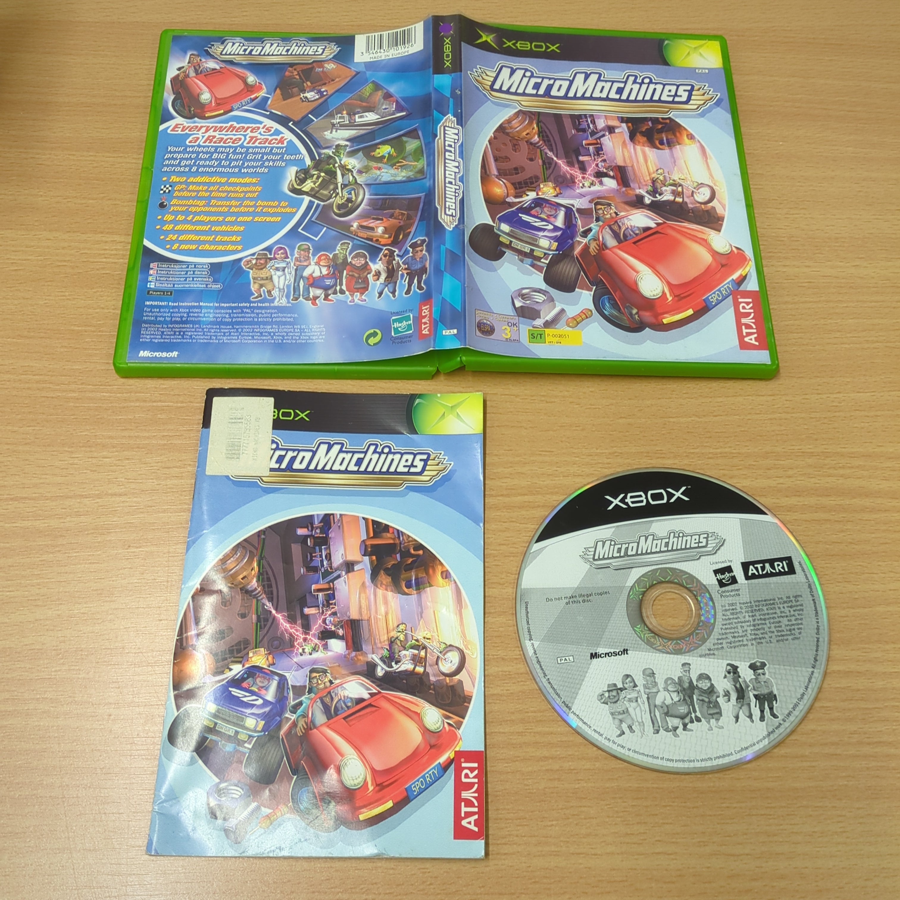 Micro Machines original Xbox game Micro Machines original Xbox game